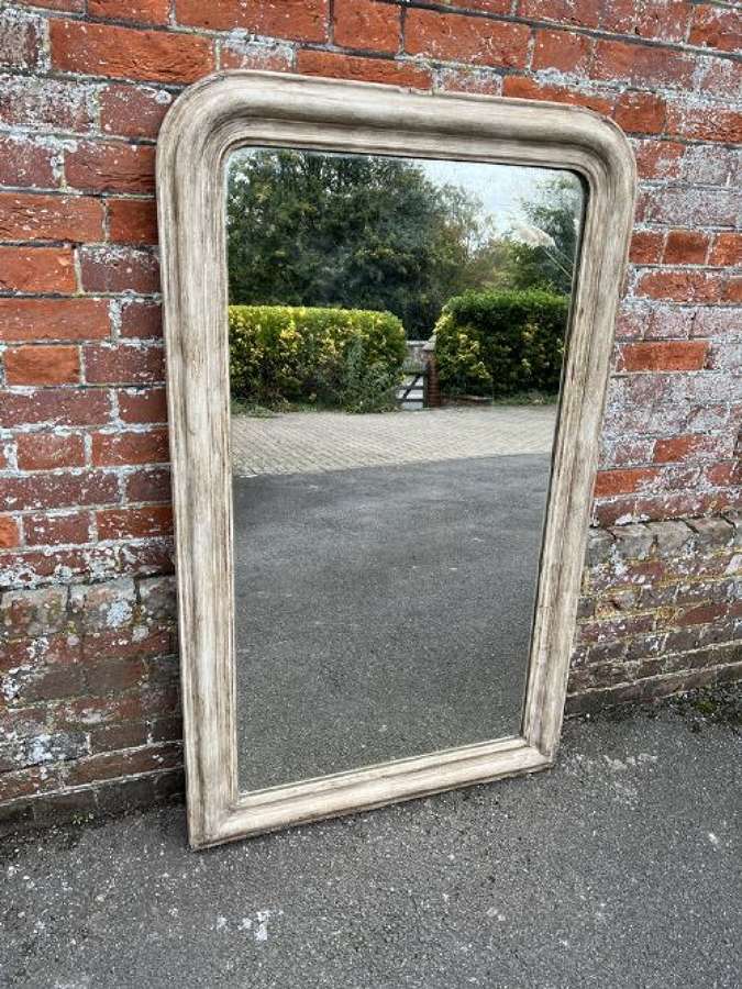 A Superb Large Antique French 19th Century Carved Wood Louis Philippe