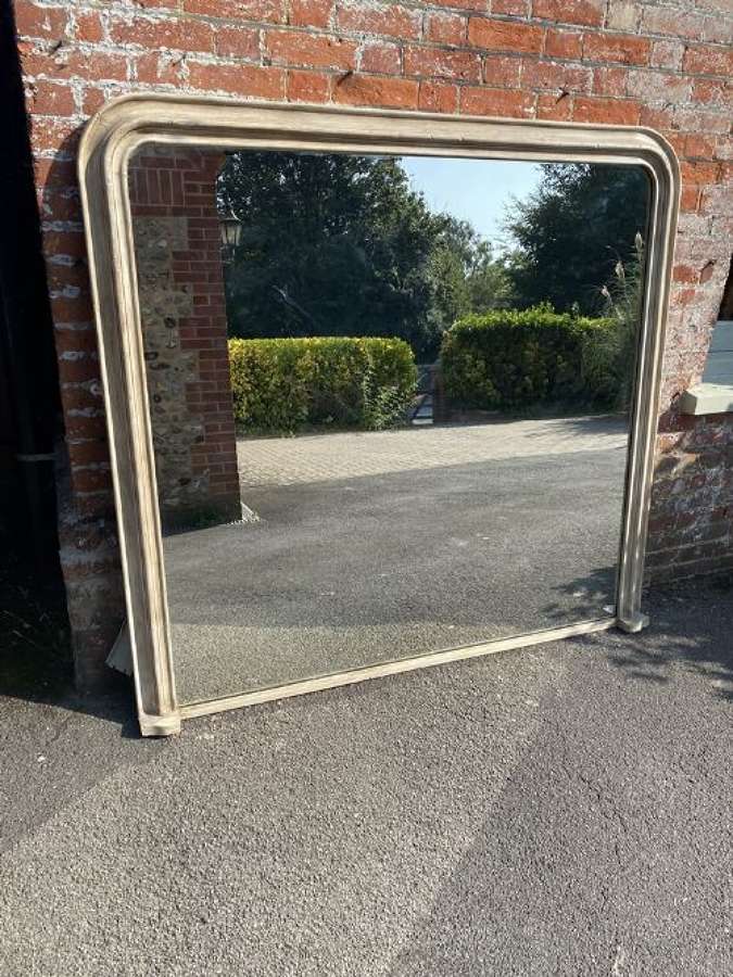 An Exceptional Large Antique French 19th Century Carved Wood & Gesso A