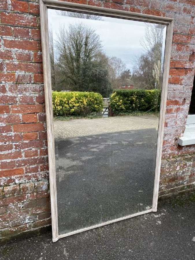 An Exceptional Large Antique French 19th Century Carved Wood Painted P