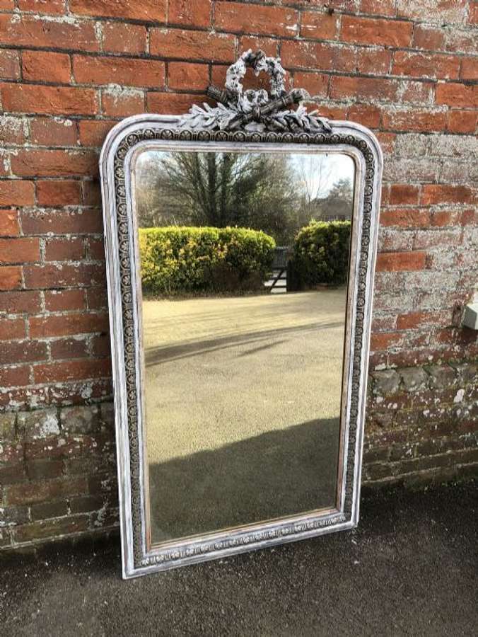 An Exquisite Large Antique 19th Century French Mirror