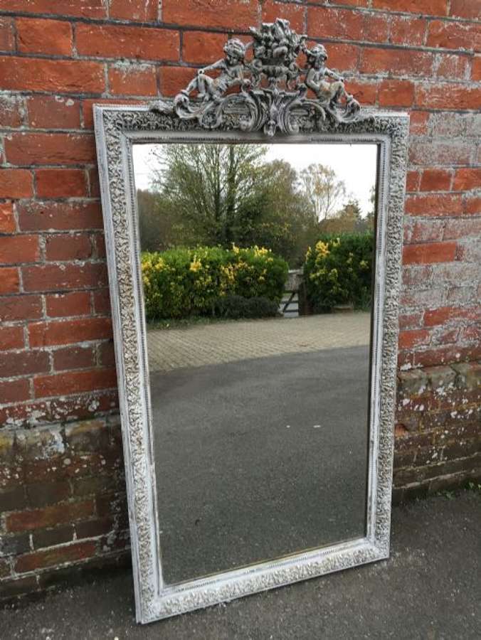 A Stunning Highly Decorative Large Antique Mirror