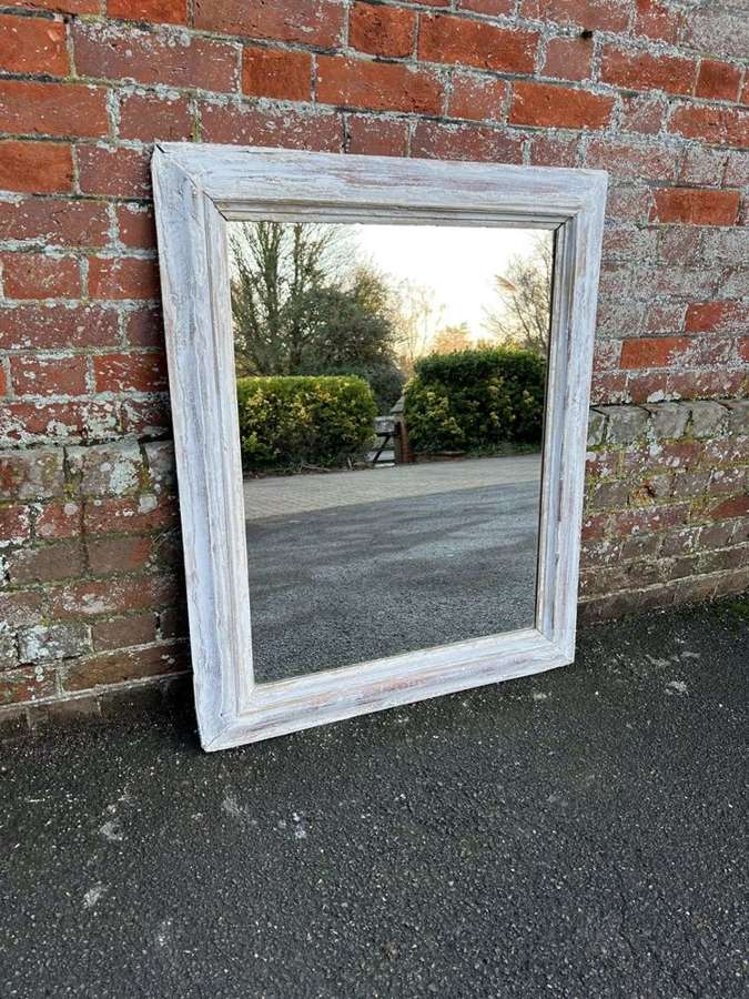 A Highly useful size Antique French 19th Century Mirror