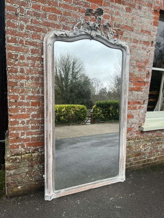 A Spectacular large Antique French 19th Century Mirror