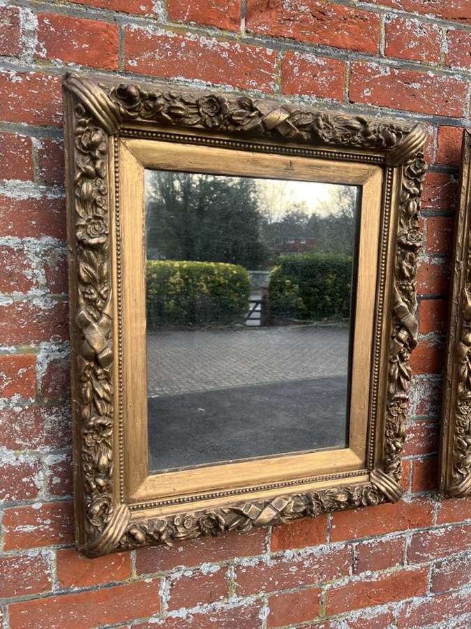 A Fabulous  Antique English 19th Century ornate framed Mirrors.