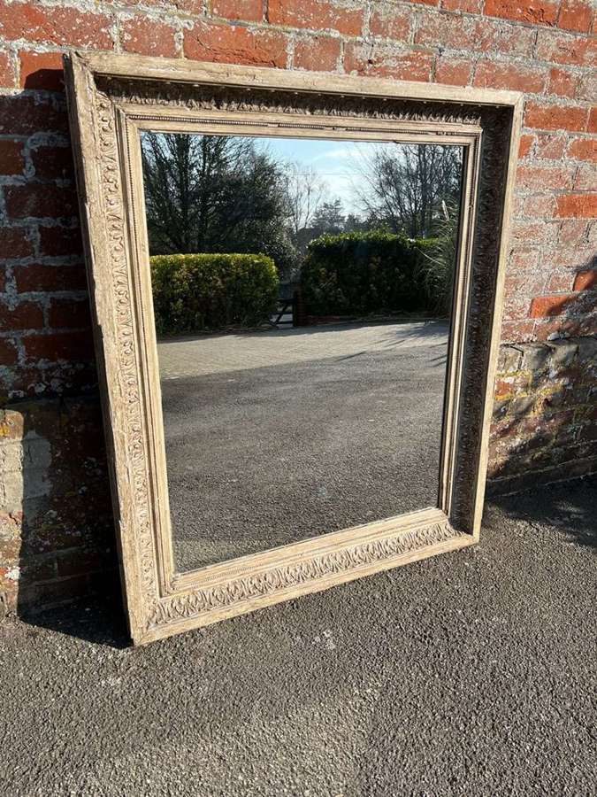 A Wonderful large Antique French 19th C painted Mirror.