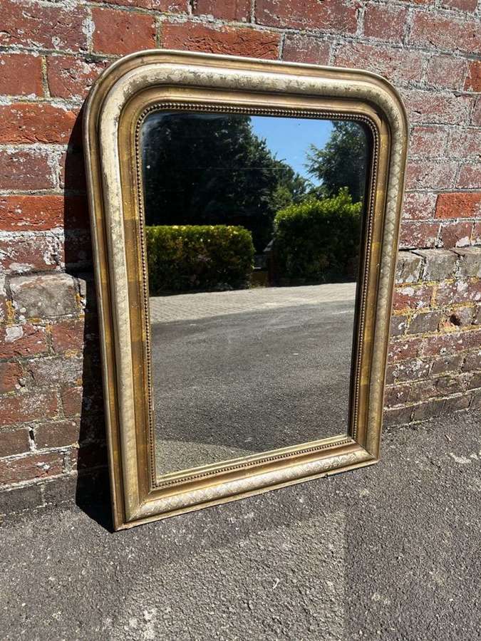 A Fabulous good size Antique French 19th C Louis Philippe Mirror.