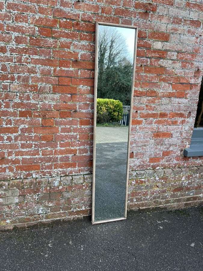 A Wonderful large Antique French 19th C painted Bistro Mirror.