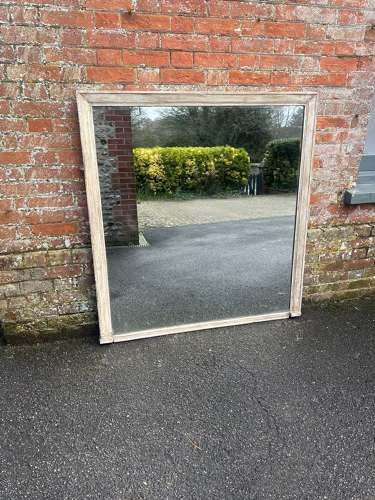 A Fabulous large Antique English 19th C plain Overmantle Mirror.