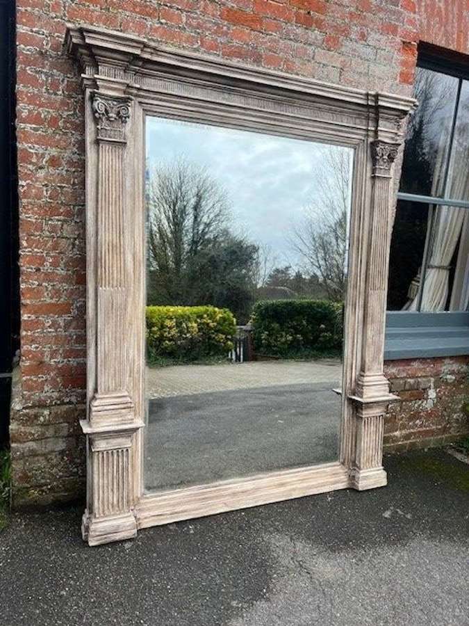 An Absolutely Stunning large Antique English 19thC ornate frame Mirror
