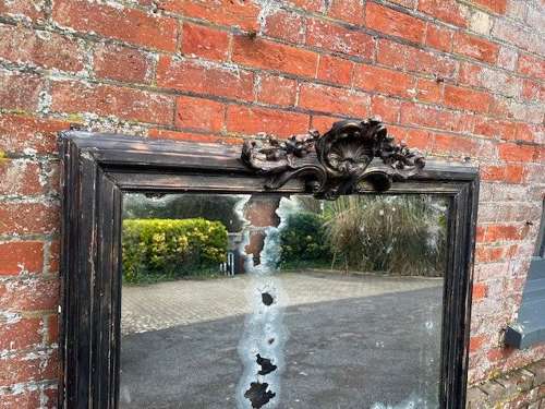 A Highly Impressive large Antique French 19thC Overmantle Mirror