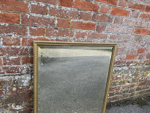 A Delightful good size Antique English 19th C gilt Mirror.