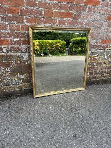 A Delightful good size Antique English 19th C gilt Mirror.