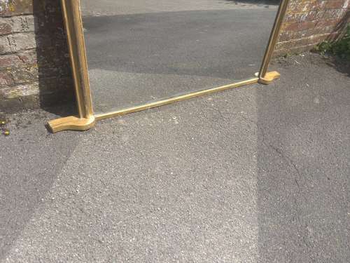 A Spectacular large Antique English 19th C gilt Overmantle Mirror.