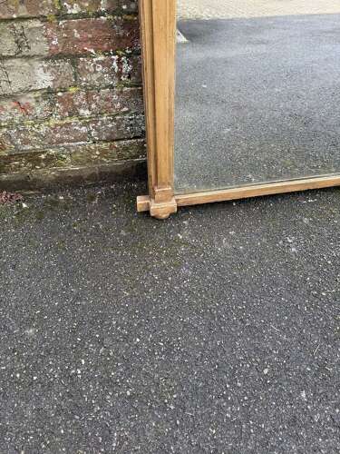 A Wonderful large Antique English 19th C gilt Overmantle Mirror.