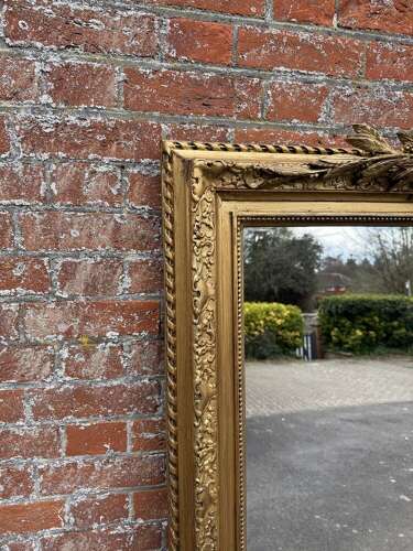 A Fabulous large Antique 19th C gilt Mirror.