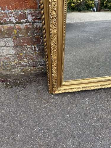 A Fabulous large Antique 19th C gilt Mirror.