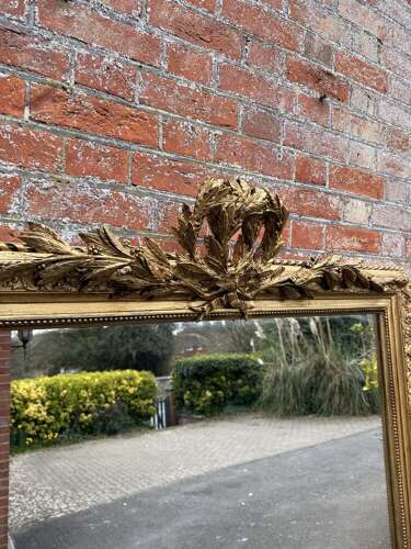 A Fabulous large Antique 19th C gilt Mirror.