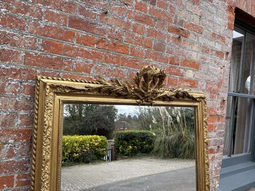 A Fabulous large Antique 19th C gilt Mirror.