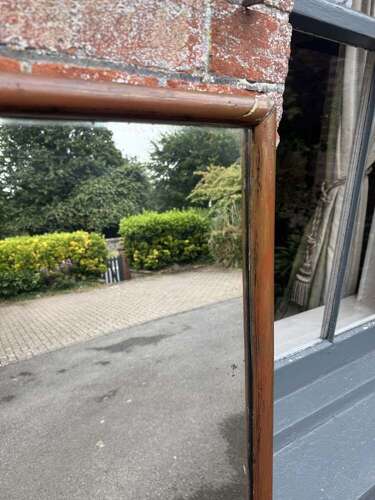 An Exceptional large Antique French 19th Century Bistro Mirror.