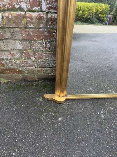 A Stunning large Antique English 19th C top gilt Overmantle Mirror.