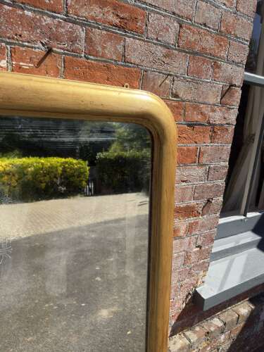 A Fabulous large Antique English 19th Century gilt Overmantel Mirror.