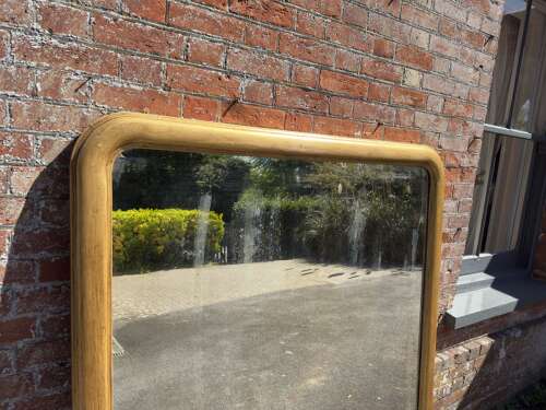 A Fabulous large Antique English 19th Century gilt Overmantel Mirror.
